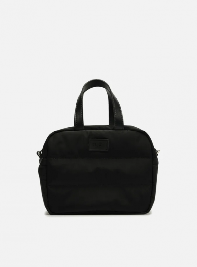 Bolsa Térmica Tiracolo Preta Nylon Gigi Média 120208-1-3700
