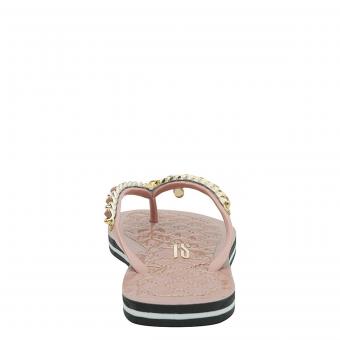 CHINELO 0106.0D67 MATELASSE CORRENTE DOURADA SANTA LOLLA