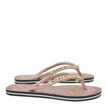 CHINELO 0106.0D67 MATELASSE CORRENTE DOURADA SANTA LOLLA