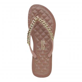 CHINELO 0106.0D67 MATELASSE CORRENTE DOURADA SANTA LOLLA