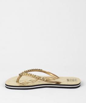 CHINELO 0106.0D67 MATELASSE CORRENTE DOURADA SANTA LOLLA