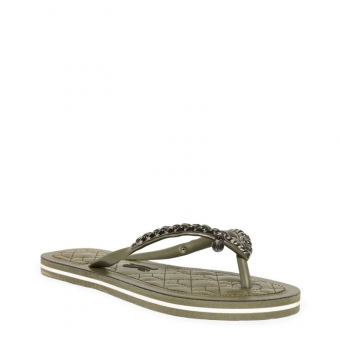 CHINELO 0106.0D67 MATELASSE CORRENTE DOURADA SANTA LOLLA