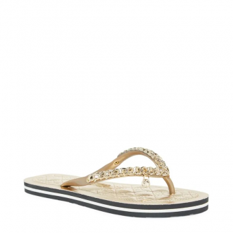 CHINELO 0106.0D67 MATELASSE CORRENTE DOURADA SANTA LOLLA