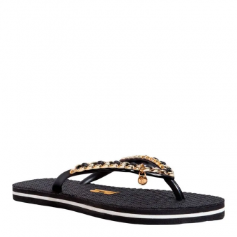 CHINELO 0106.0D67 MATELASSE CORRENTE DOURADA SANTA LOLLA