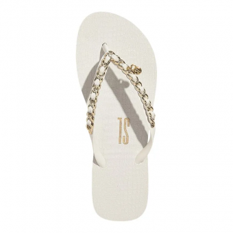 CHINELO 0106.0D67 MATELASSE CORRENTE DOURADA SANTA LOLLA