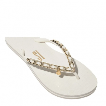 CHINELO 0106.0D67 MATELASSE CORRENTE DOURADA SANTA LOLLA