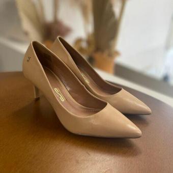 SCARPIN 0283.1736 CLASSICO COURO SALTO FINO SANTA LOLLA