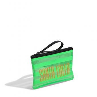 CLUTCH 0450.3580 NEON LISTRADA PLASTICO SANTA LOLLA
