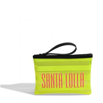 CLUTCH 0450.3580 NEON LISTRADA PLASTICO SANTA LOLLA - Código 108798-2120
