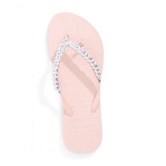 CHINELO 0483.336C CORRENTE E FITA ESCRITO NO SOLADO SANTA LOLLA