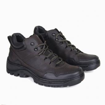 BOTA 7550 OUTDOOR COURO C/CADARÇO MASC ANATOMIC GEL