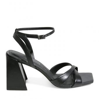 SANDALIA 062F.3AD6 COURO TRANSPASSADA SALTO ALTO  FEM SANTA LOLLA