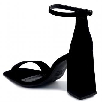 SANDALIA 221460701 SALTO QUADRADO NOBUCK FEM VIA MARTE