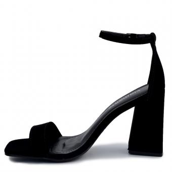 SANDALIA 221460701 SALTO QUADRADO NOBUCK FEM VIA MARTE