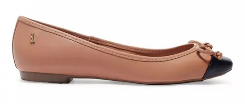 SAPATILHA 5016.3F00 BICO QUAD COURO FEM SANTA LOLLA - Código 112530-2777