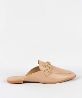 MULE 03F6.3D2E COURO C/DETALHE TRANÇA FEM SANTA LOLLA - Código 113082-2893