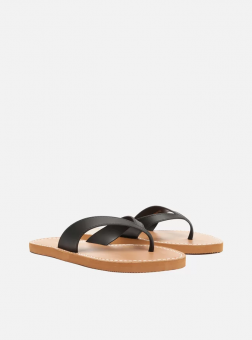 CHINELO Z190300001 BICO RED PALMILHA MARROM FEM AREZZO