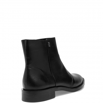 BOTA 0314.3F24 CURTA COURO C/ZIPER BICO ED FEM SANTA LOLLA