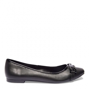 SAPATILHA 5016.3FB4 COURO BICO RETO C/FIVELA FEM SANTA LOLLA - Código 113563-1854