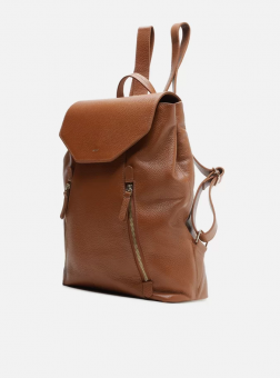 MOCHILA A500210709 COURO MEDIA C/ZIPER FEM AREZZO