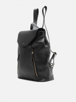 MOCHILA A500210709 COURO MEDIA C/ZIPER FEM AREZZO