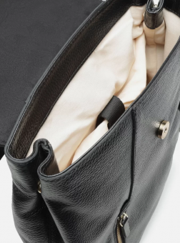 MOCHILA A500210709 COURO MEDIA C/ZIPER FEM AREZZO