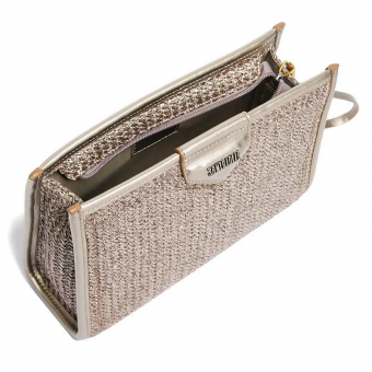 BOLSA 0450.4298 CLUTCH PALHA MEDIA SANTA LOLLA