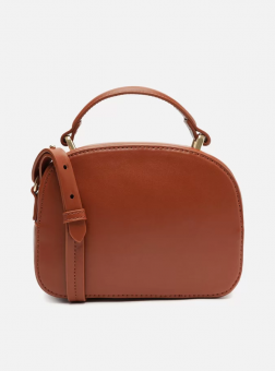 BOLSA A571002361 TIRACOLO COURO REDONDA MEDIA FEM AREZZO