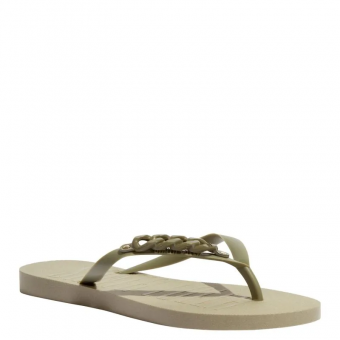 CHINELO 06BC.3E5B  ESCRITO SL C/DETALHE TRANÇA FEM SANTA LOLLA