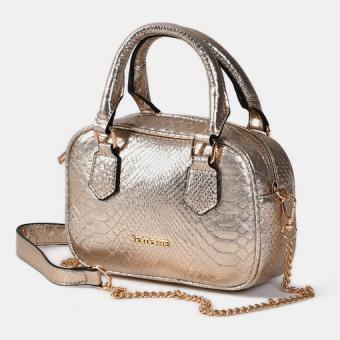BOLSA B250501 CROCO METALIZADA ALÇA FEM VIA MARTE