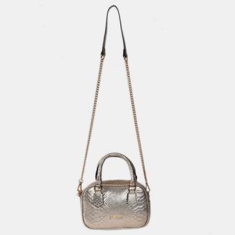 BOLSA B250501 CROCO METALIZADA ALÇA FEM VIA MARTE