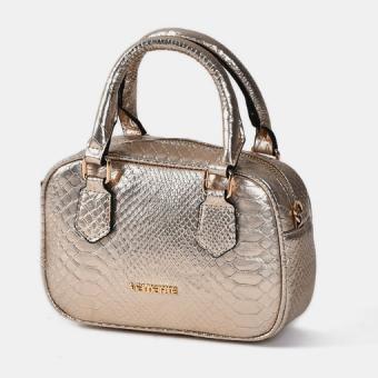 BOLSA B250501 CROCO METALIZADA ALÇA FEM VIA MARTE