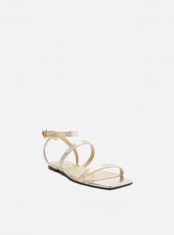 SANDALIA A121050158 RASTEIRA BICO QUAD C/TIRAS FEM AREZZO