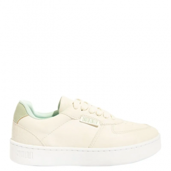 TENIS 0710.41A4 COURO C/CADARÇO DETALHE CROCO FEM SANTA LOLLA