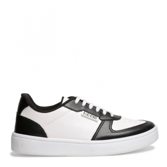 TENIS 0710.41A4 COURO C/CADARÇO DETALHE CROCO FEM SANTA LOLLA