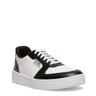 TENIS 0710.41A4 COURO C/CADARÇO DETALHE CROCO FEM SANTA LOLLA