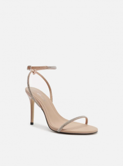 SANDALIA A126630081 SALTO FINO STRASS C/AMARRAÇÃO FEM AREZZO