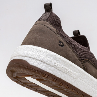 SAPATENIS 600102 TECIDO S/CADARÇO SOLA TEXTURA MASC DEMOCRATA