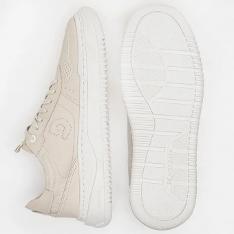 SAPATENIS 240501 COURO CADARÇO C/COSTURA MASC DEMOCRATA