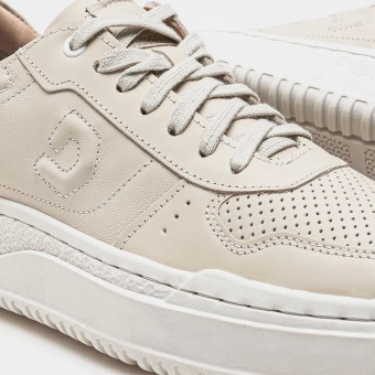 SAPATENIS 240501 COURO CADARÇO C/COSTURA MASC DEMOCRATA