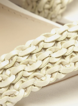 SANDALIA A100550610 PALHA SALTO MEDIO FEM AREZZO