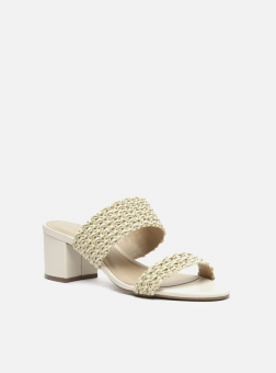 SANDALIA A100550610 PALHA SALTO MEDIO FEM AREZZO