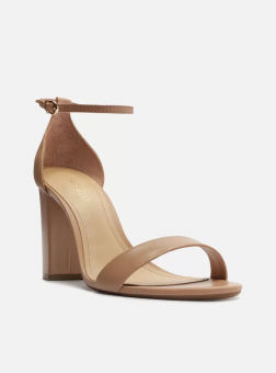 SANDALIA A102810242 COURO SALTO BLOCO FEM AREZZO