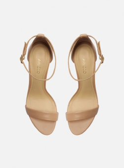 SANDALIA A102810242 COURO SALTO BLOCO FEM AREZZO