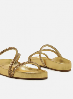 RASTEIRA A120900094 C/TIRAS STRASS BICO RED FEM AREZZO