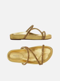 RASTEIRA A120900094 C/TIRAS STRASS BICO RED FEM AREZZO