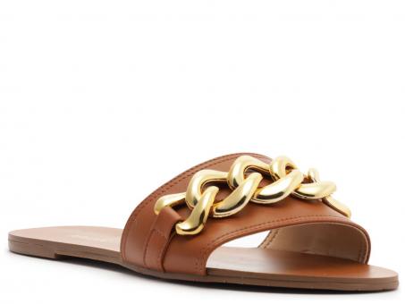 RASTEIRA A101761004 FAIXA COURO C/CORRENTE FEM AREZZO - Código 118176-3693