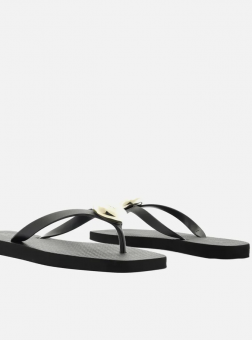 CHINELO Z190270213 BORRACHA C/MEDALHA FEM AREZZO