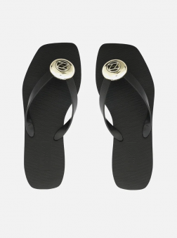 CHINELO Z190270213 BORRACHA C/MEDALHA FEM AREZZO