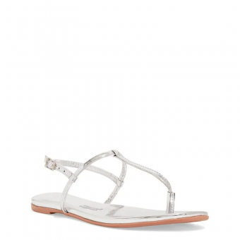 RASTEIRA 362.2372 ABERTA TIRAS COURO METALIZADA FEM SANTA LOLLA